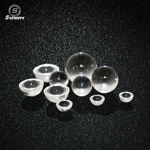 Lazer tasarım ekipmanları için optik Bk7 cam yarım yuvarlak <span class=keywords><strong>Lens</strong></span> - Product Image 2