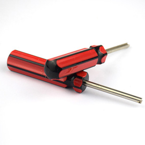 Kit d'outils pour valve de pneu de voiture, tournevis, clé hexagonale métrique 5 mm, manche antidérapant, réparation de pneus - Product Image 1