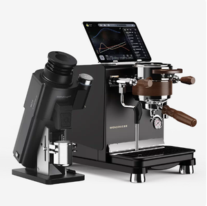 Machine à expresso semi-automatique WENDOUGE DATA S, 15 bars, contrôle numérique, écran tactile, réservoir d'eau de 1,8 L, usage domestique électrique - Product Image 1