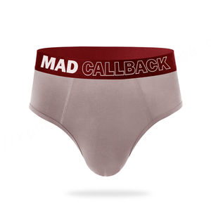 Venta al por mayor Premium hombres breve Color sólido clásico transpirable bambú hombre breve logotipo personalizado Jacquard banda hombres breve - Product Image 6