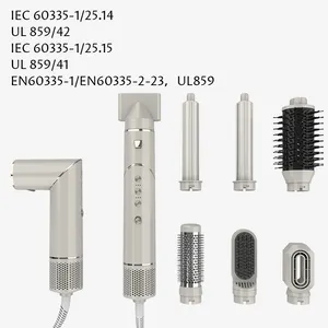 OEM/ODM Sèche-cheveux les mieux notés Bon sèche-cheveux 7 en 1 avec concentrateur et peigne Meilleur soufflage de cheveux