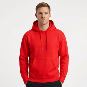 Custom Unisex Formal Hoodies New Design Digital Solid Long Sleeve 100% Cotton Fleece Casual Streetwear Half Zip for Winter - Product Image 1