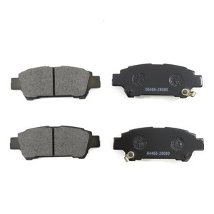 Pastillas de freno de coche de alto rendimiento, sistema de freno automático 04466-28080, pastillas de freno para Toyota Noah Voxy Avensis MPV Sienna Previa MPV - Product Image 1