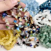 Penjualan Langsung Pabrik Gelang Batu Kristal Mata Kucing Pelangi Berkualitas Tinggi 1mm untuk Hadiah.