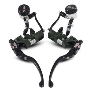 Ensemble de leviers de frein hydrauliques Mokila, en alliage d'aluminium de 22mm, pour scooters électriques, modification de moto, durable - Product Image 1