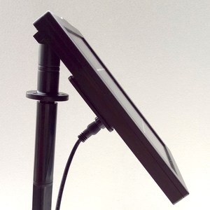<span class=keywords><strong>Pompe</strong></span> à eau <span class=keywords><strong>solaire</strong></span> submersible <span class=keywords><strong>pour</strong></span> fontaine de jardin extérieure avec batterie et lumière LED en fibre de verre 5W - Product Image 6