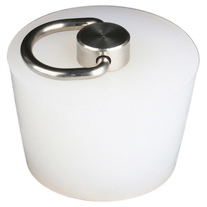 Bouchon d'eau anti-retour en silicone suspendu à anneau en D avec poignée en acier inoxydable <span class=keywords><strong>Joint</strong></span> en caoutchouc inodore pour l'étanchéité de vidange de réservoir de poissons - Product Image 5