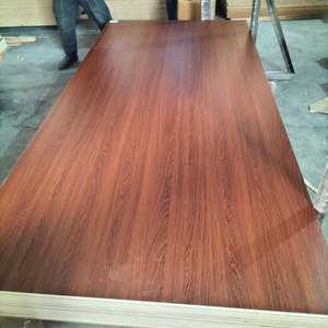 Panneaux de contreplaqué mélaminé à grain de bois de 4 x 8 pieds et 4 x 9 pieds pour meubles - Product Image 1