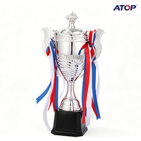 Piala Kejuaraan Logam Ukuran Besar JINZUN Pemenang Trofi Pemain Terbaik Liga Grand Final Pengiriman Cepat Piala Trofi