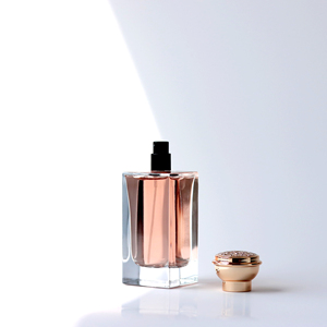 Chai nước hoa thủy tinh vuông cao cấp 100ml sang trọng độc đáo với nắp vàng và vòi xịt lâu dài - Product Image 5