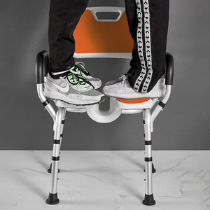 <b>Shower</b> <b>Chair</b> Aluminum Alloy With Anti Slip Grooves For Seniors Bathroom Safety Equipment - Product Image 3