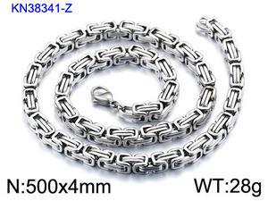 Cadena Bizantina Hecha a Mano <span class=keywords><strong>de</strong></span> 4mm, 6mm, 8mm, Collar <span class=keywords><strong>de</strong></span> Cadena <span class=keywords><strong>de</strong></span> Rey Tejida <span class=keywords><strong>de</strong></span> <span class=keywords><strong>Acero</strong></span> <span class=keywords><strong>Inoxidable</strong></span> 316L <span class=keywords><strong>de</strong></span> Alta Resistencia <span class=keywords><strong>para</strong></span> Joyería <span class=keywords><strong>de</strong></span> Streetwear Masculina - Product Image 2