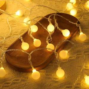 <span class=keywords><strong>Guirlande</strong></span> lumineuse LED multicolore givrée en forme <span class=keywords><strong>de</strong></span> bulles <span class=keywords><strong>de</strong></span> cuivre avec batterie <span class=keywords><strong>pour</strong></span> fêtes <span class=keywords><strong>de</strong></span> Noël en intérieur - Product Image 5
