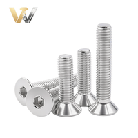 Vis à tête fraisée en acier inoxydable 304 A2-70/A4-80 pour outils de lunetterie, tournevis, installation de boîtes électriques et de cloisons sèches