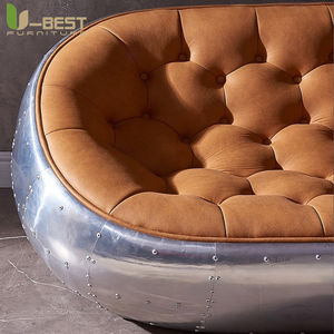 Divano di design Vintage industriale retrò divano aviatore Cigar Lounge personalizzazione Pub Club mobili Divani Kanepe Sofy - Product Image 4