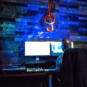 LED azul nebulosa lámpara cielo proyector movimiento luces de la noche para el dormitorio de niños - Product Image 6