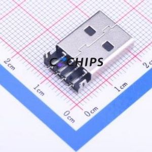 U-G-04WS-W-01 USB Connector SMD Connector ( Connector Type: Type-A )( Protocol Standard: USB 2.0 )( Gender: Male ) - Product Image 2