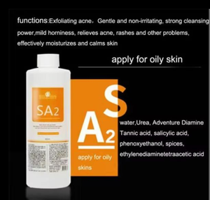 Soluzione Aqua Peeling a buon prezzo, siero detergente per la cura della pelle Hydra, per la pulizia profonda del viso con macchina per la cura della pelle. - Product Image 4