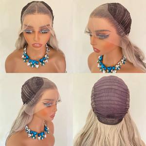 Peluca sintética resistente al calor, peluca de pelo sintético con ondas sueltas y profundas, encaje 13x4, color castaño oscuro de alta calidad, peluca de pelo femenino - Product Image 6