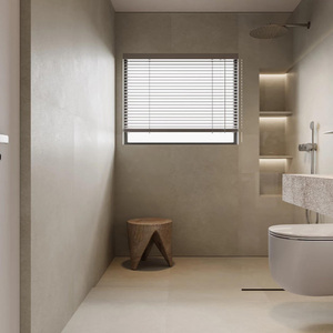 Piastrelle in Ceramica Opaca Monocolore 300x600 Spessore 8,5mm Antiscivolo Stile Minimalista Nero Bianco Grigio per Cucina Bagno Hotel - Product Image 3