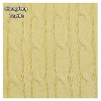 CF691 #   Tissu jacquard texturé ondulé, chaud et confortable, mélange d'acrylique, de nylon et de polyester, tricoté chaîne, pour la confection de pulls, robes et manteaux pour femmes