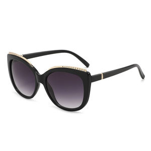 แว่นกันแดดผู้หญิงทรงหรูหรา รุ่นใหม่ ปี <span class=keywords><strong>2026</strong></span> ป้องกันรังสียูวี 400 แบรนด์หรู ทรงผีเสื้อ ขนาดใหญ่ ทรงแคทอาย สำหรับกิจกรรมกลางแจ้ง - Product Image 5