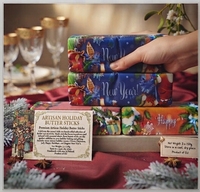 Bâton de beurre sensoriel à remontée lente pour Noël, jouet anti-stress, coffret cadeau de fêtes, vente en gros