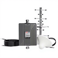 Amplificador de Señal de Teléfono Celular TOXU 4G LTE con 60 Niveles de Ganancia y Cobertura de 300-500 m² para Uso en Interiores en el Hogar y la Oficina