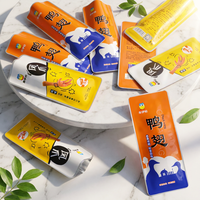 Sachet de Retort Alimentaire Personnalisé Imprimé en Gros, Sac Sous Vide en Feuille d'Aluminium Haute Barrière pour la Vente au Détail de Snacks de Volaille Braisée Prêts à Consommer