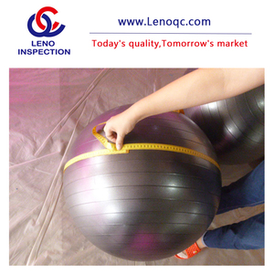Bola de la gimnasia de la inspección del producto de Control de calidad de servicio para empresa de importación y exportación - Product Image 3
