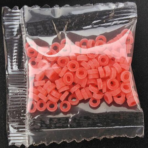 Bandes élastiques de pêche, anneaux pour vers de sang jaunes, 50 pièces en sachet, accessoires de pêche pour équipement de pêche - Product Image 5