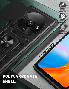 Custodie per telefono cellulare per <span class=keywords><strong>Xiaomi</strong></span> Redmi Note 14 13 13 13 Pro Plus 14c 13c 12c anello classico cavalletto sottile sottile cover per telefono antiurto - Product Image 4