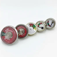 Manomètre à diaphragme à ressort en laiton OEM HOWDY pour extincteur, accessoires pour extincteur