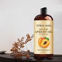 ETRUN ALISA Huile Capillaire et Corporelle à Approvisionnement Stable, Facile à Appliquer, Non Grasse, Hydratante, Adoucissante, aux Huiles d'Abricot, de Coco, d'Amande Douce et de Pépins de Raisin