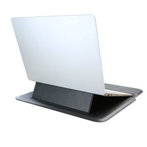 2025 cao cấp pu da mỏng máy tính xách tay tay áo túi với từ đứng máy tính xách tay trường hợp máy tính xách tay pouch cho macbook 13 inch máy tính xách tay túi - Product Image 4