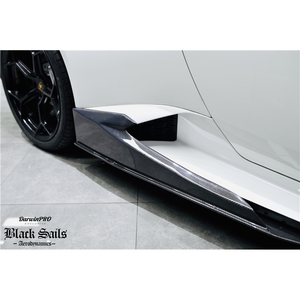 Carbonado AD Style minigonne laterali in fibra di carbonio ForLamborghini Huracan LP610 LP580 - Product Image 3