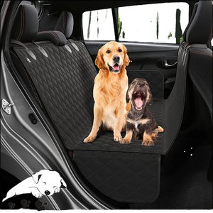 Housse de <span class=keywords><strong>siège</strong></span> de <span class=keywords><strong>voiture</strong></span> en tissu Oxford écologique de luxe Noir uni <span class=keywords><strong>Protection</strong></span> du <span class=keywords><strong>siège</strong></span> <span class=keywords><strong>avant</strong></span> Empêche les rayures pour les chiens Toutes saisons Voyage - Product Image 2