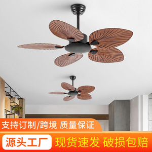 Nordic <b>Ceiling</b> <b>Fan</b> 5 Blade AC Motor Reversible Airflow <b>Remote</b> <b>Control</b> For Living Room And Study - Product Image 4