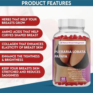 กัมมี่เสริมหน้าอกจาก<span class=keywords><strong>ธรรมชาติ</strong></span> สูตรสมุนไพร ปราศจากน้ำตาล ผสมสารสกัดกวาวเครือขาวและเอนไซม์มะละกอ รับผลิตแบรนด์ส่วนตัว - Product Image 2