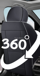 Fundas <span class=keywords><strong>de</strong></span> Asiento <span class=keywords><strong>de</strong></span> Coche Grises para Caballero, Cuero Nappa Transpirable y Perforado, Seguras para Bolsas <span class=keywords><strong>de</strong></span> Aire, Aptas para Todas las Estaciones, Universales para Kia Forte 2018-2025 - Product Image 5