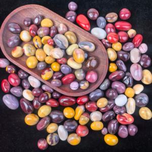 Pierres naturelles personnalisables, <span class=keywords><strong>labradorite</strong></span> polie, obsidienne, fluorite, quartz, matériaux mixtes, cristaux roulés pour la guérison - Product Image 4