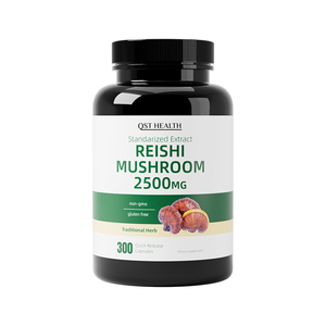 Cogumelo <span class=keywords><strong>Ganoderma</strong></span> <span class=keywords><strong>Lucidum</strong></span> orgânico de marca própria em cápsulas Lingzhi Reishi Extrato de cogumelo em pó Cápsulas Reishi Cápsulas - Product Image 1