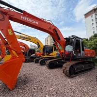 Grande pelle sur chenilles Hitachi ZX360H-5G d'occasion du Japon, robuste, 34 tonnes, avec moteur, pompe et moteur électrique, certifiée CE, godet de 1,5 m, puissance de 190 kW