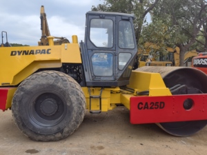 Original Used Used Roller Dynapac CA25D Safe and Stable Original Engine Available Good Value Roller for Money for Sale - Product Image 6