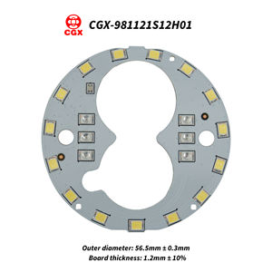 Cgx 2835irpc डुअल-लाइट इन्फ्रारेड व्हाइट इयर एलईडी लाइट इन्फ्रारेड रे रोशनी बोर्ड के लिए 850nm 940nm - Product Image 4