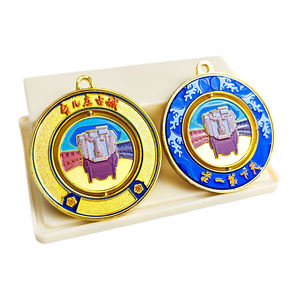 Medallas de Metal Personalizadas de Alta Calidad con Cintas, Medallas Deportivas de Aleación de Zinc, Medallas 3D Personalizadas con Tecnología de Impresión UV - Product Image 6