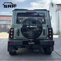 Shamo Auto Parts Housse de roue de secours en ABS noir brillant imperméable, protection de roue pour BAW 212 4x4 SUV tout-terrain, accessoires
