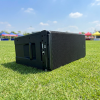 Sistema de Audio Profesional de Tres Vías HDL50A-4K, Sistema Activo con Neodimio, Resistente al Agua, Altavoz de Madera Contrachapada de 8000 Vatios Pico