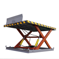 Table élévatrice hydraulique à ciseaux pour automobile, capacité 1500 kg, hauteur de levage 1-5 m
