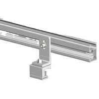 Rail de montage de panneaux solaires en aluminium à profil Pv pour installation sur le toit